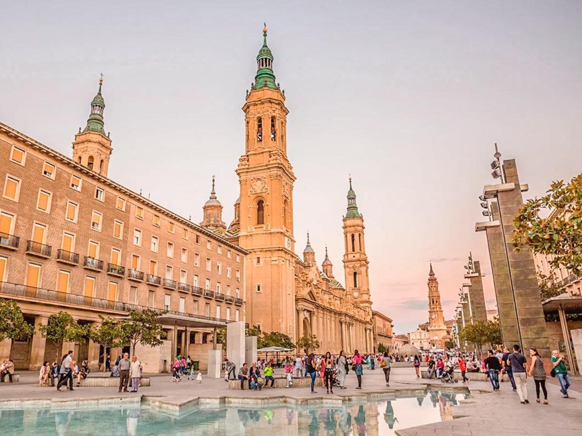 Gran Piso Pleno Centro. Plaza Del Pilar + Desayuno Apartment ซาราโกซา ภายนอก รูปภาพ