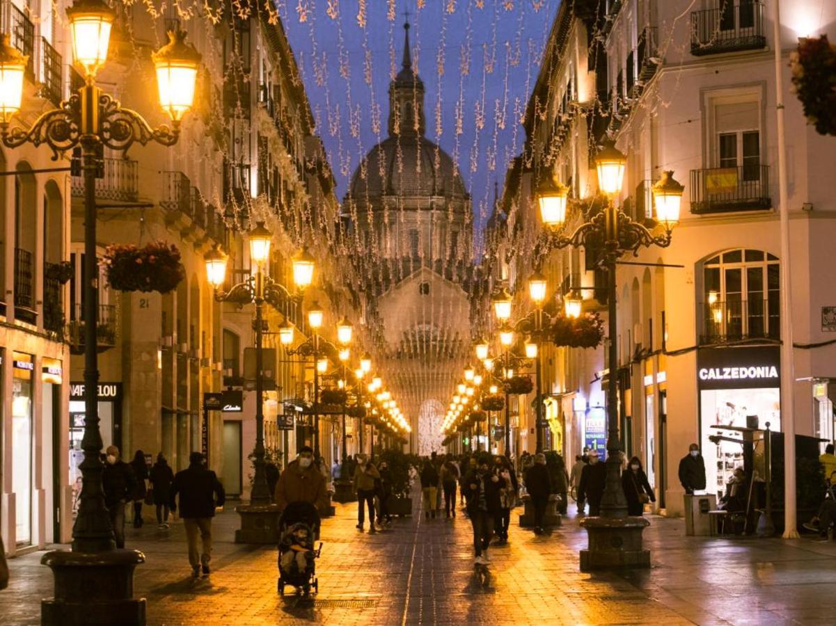 Gran Piso Pleno Centro. Plaza Del Pilar + Desayuno Apartment ซาราโกซา ภายนอก รูปภาพ